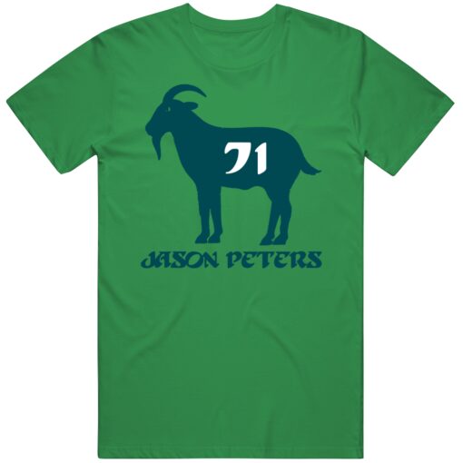 Jason Peters Goat 71 Philadelphia Football Fan T Shirt