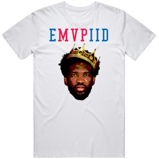 Joel Embiid MVP Philadelphia Basketball Fan T Shirt