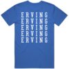 Julius Erving X5 Philadelphia Basketball Fan T Shirt