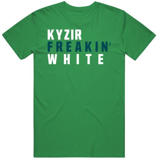 Kyzir White Freakin Philadelphia Football Fan T Shirt