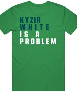 Kyzir White Is A Problem Philadelphia Football Fan T Shirt Kyzir White Is A Problem Philadelphia Football Fan T Shirt