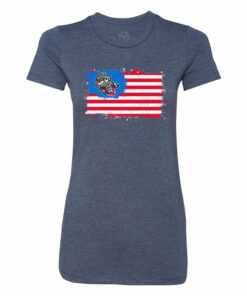 Ladies Navy Flag T-shirt Ladies Navy Flag T-shirt