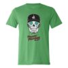 Mens Envy Green Sugar Skull T-shirt