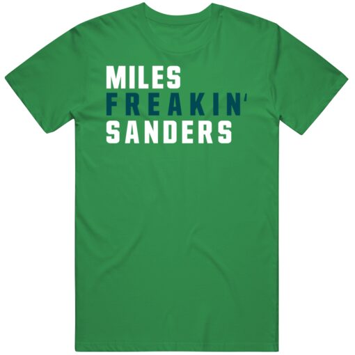 Miles Sanders Freakin Philadelphia Football Fan T Shirt