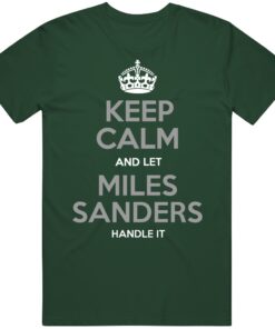Miles Sanders Keep Calm Philadelphia Football Fan T Shirt Miles Sanders Keep Calm Philadelphia Football Fan T Shirt