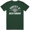 Miles Sanders Property Of Philadelphia Football Fan T Shirt