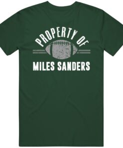 Miles Sanders Property Of Philadelphia Football Fan T Shirt Miles Sanders Property Of Philadelphia Football Fan T Shirt