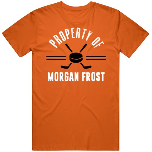 Morgan Frost Property Of Philadelphia Hockey Fan T Shirt