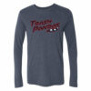 Navy Trash Pandas Long Sleeve T-shirt