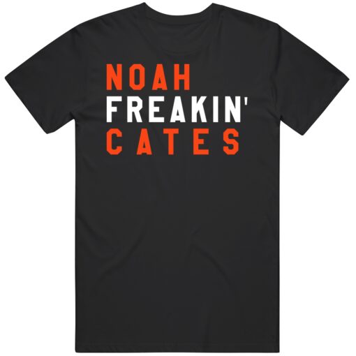 Noah Cates Freakin Philadelphia Hockey Fan T Shirt