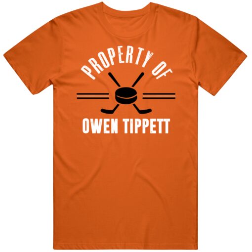 Owen Tippett Property Of Philadelphia Hockey Fan T Shirt