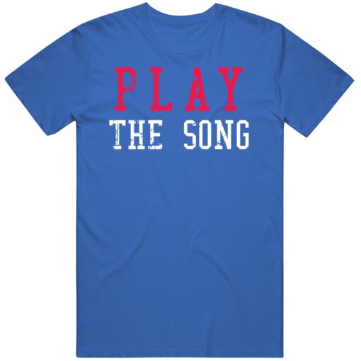 Play The Song Here Comes Philadelphia Basketball Fan Distressed T Shirt