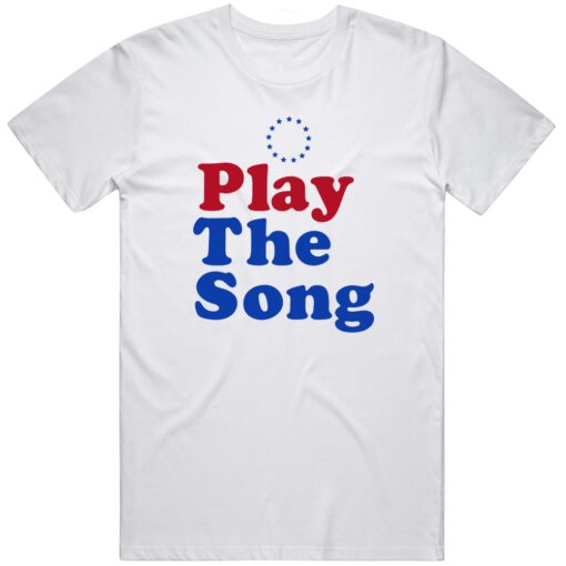 Play The Song Here Comes Philadelphia Basketball Fan T Shirt