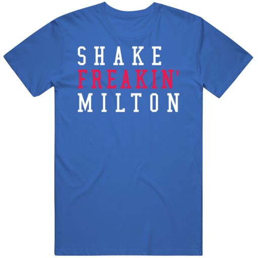 Shake Milton Freakin Philadelphia Basketball Fan T Shirt