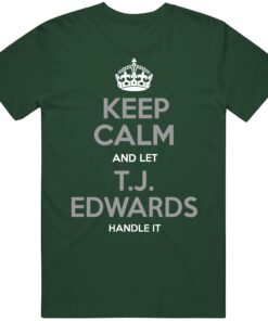 T.J. Edwards Keep Calm Philadelphia Football Fan T Shirt