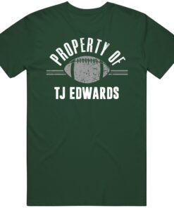 T.J. Edwards Property Of Philadelphia Football Fan T Shirt T.J. Edwards Property Of Philadelphia Football Fan T Shirt