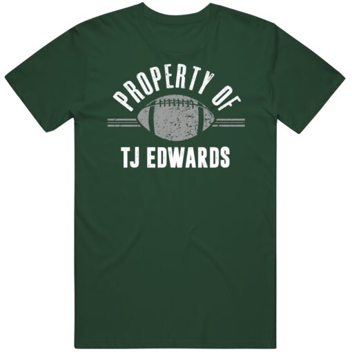 T.J. Edwards Property Of Philadelphia Football Fan T Shirt