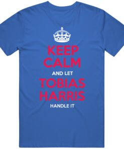 Tobias Harris Keep Calm Philadelphia Basketball Fan T Shirt Tobias Harris Keep Calm Philadelphia Basketball Fan T Shirt
