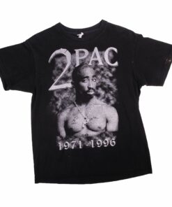VINTAGE 2PAC RAP 1971 1996 TEE SHIRT 1990s SIZE MEDIUM VINTAGE 2PAC RAP 1971 1996 TEE SHIRT 1990s SIZE MEDIUM
