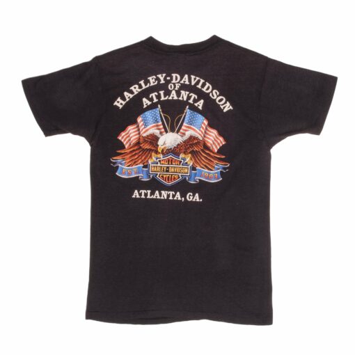 VINTAGE 3D EMBLEM HARLEY DAVIDSON TEE SHIRT 1985 SIZE SMALL MADE IN USA