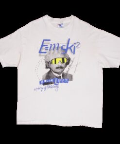 VINTAGE ALBERT EINSTEIN E=MSKI2 YOUNG LIFE’S OAKLEY TEE SHIRT 1995 XL MADE USA