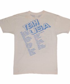 VINTAGE AMA MOTOCROSS TEAM USA NATIONS TOUR FRANCE 1987 TEE SHIRT MEDIUM