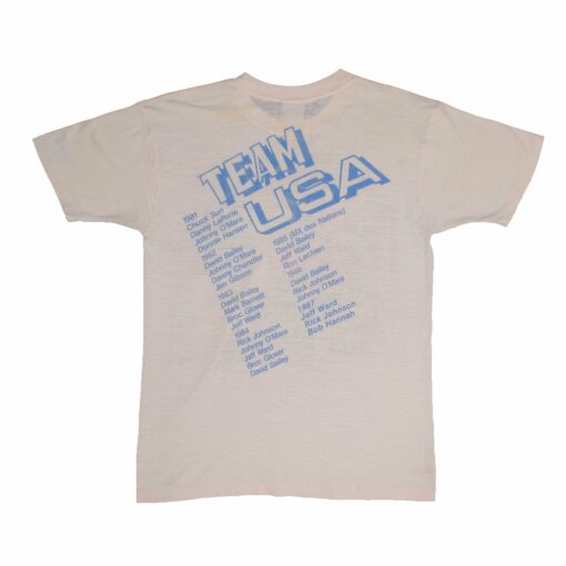 VINTAGE AMA MOTOCROSS TEAM USA NATIONS TOUR FRANCE 1987 TEE SHIRT MEDIUM