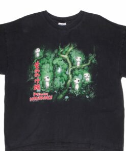VINTAGE ANIME PRINCESS MONONOKE STUDIO GHIBLI TEE SHIRT 1997 VINTAGE ANIME PRINCESS MONONOKE STUDIO GHIBLI TEE SHIRT 1997