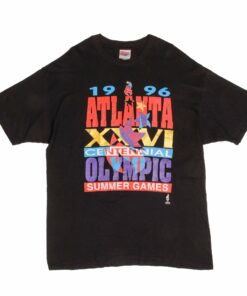VINTAGE ATLANTA OLYMPICS SUMMER GAMES 1996 TEE SHIRT SIZE XL MADE IN USA VINTAGE ATLANTA OLYMPICS SUMMER GAMES 1996 TEE SHIRT SIZE XL MADE IN USA