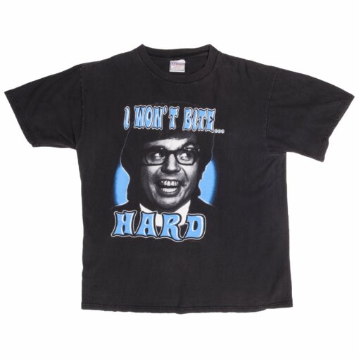 VINTAGE AUSTIN POWERS I WON’T BITE HARD TEE SHIRT 1998