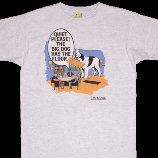 VINTAGE BIG DOGS TEE SHIRT 1992