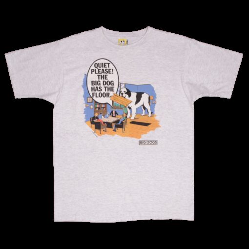 VINTAGE BIG DOGS TEE SHIRT 1992