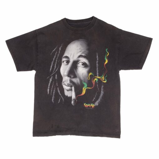 VINTAGE BOB MARLEY KAYA MAN 2002 TEE SHIRT