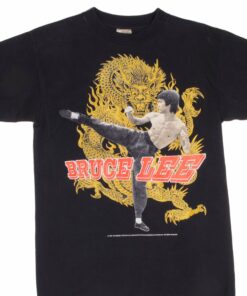 VINTAGE BRUCE LEE 1997 UNIVERSAL STUDIO TEE SHIRT SIZE MEDIUM MADE USA
