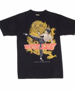 VINTAGE BRUCE LEE 1997 UNIVERSAL STUDIO TEE SHIRT SIZE MEDIUM MADE USA