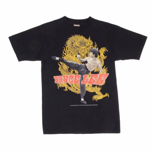 VINTAGE BRUCE LEE 1997 UNIVERSAL STUDIO TEE SHIRT SIZE MEDIUM MADE USA