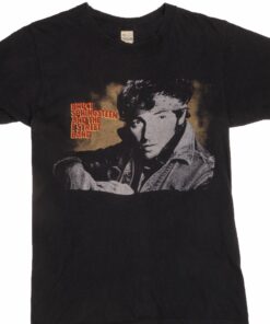 VINTAGE BRUCE SPRINGSTEEN & THE E STREET BAND TEE SHIRT 1985 SMALL MADE IN USA