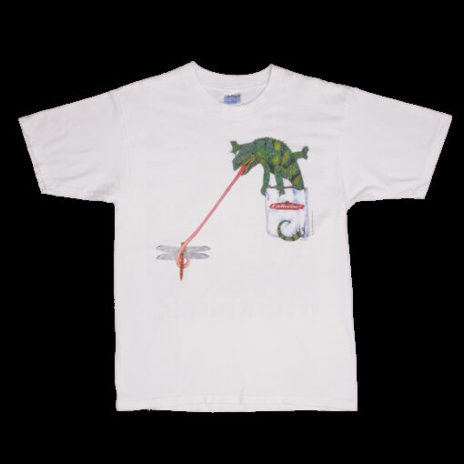 VINTAGE BUDWEISER CHAMELEON DRAGONFLY TEE SHIRT 1997