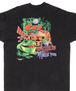 VINTAGE BUDWEISER FROG TEE SHIRT 1995 SIZE XL MADE IN USA