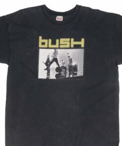 VINTAGE BUSH GOLDEN STATE TOUR 2002 TEE SHIRT XL MADE IN USA