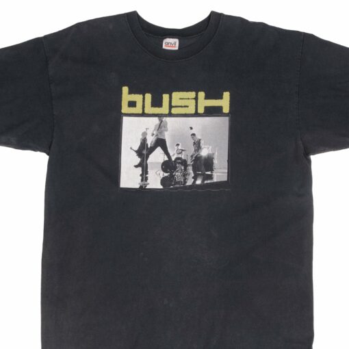 VINTAGE BUSH GOLDEN STATE TOUR 2002 TEE SHIRT XL MADE IN USA