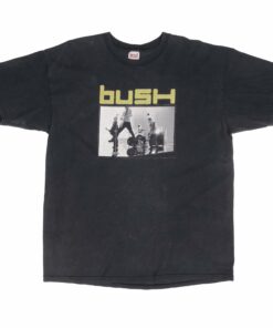 VINTAGE BUSH GOLDEN STATE TOUR 2002 TEE SHIRT XL MADE IN USA