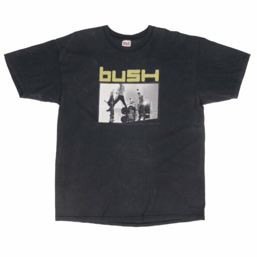 VINTAGE BUSH GOLDEN STATE TOUR 2002 TEE SHIRT XL MADE IN USA