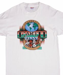 VINTAGE CELEBRATE EARTH DAY TEE SHIRT 1996 1