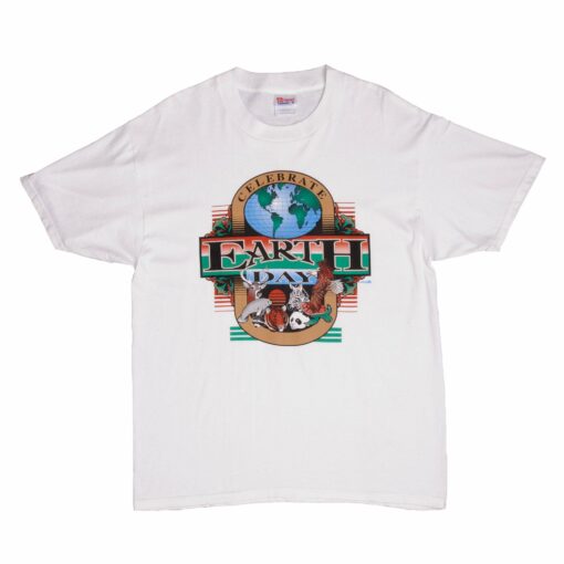 VINTAGE CELEBRATE EARTH DAY TEE SHIRT 1996