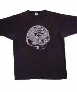 VINTAGE CHAMPION HARLEY DAVIDSON TEE SHIRT 1970s SIZE MEDIUM MADE IN USA