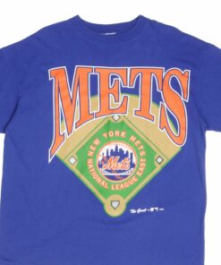 VINTAGE CHAMPION MLB NEW YORK METS TEE SHIRT 1994