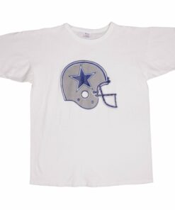 VINTAGE CHAMPION NFL DALLAS COWBOYS TEE SHIRT 1980S LARGE MADE IN USA