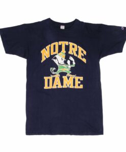 VINTAGE CHAMPION NOTRE DAME UNIVERSITY 1980S TEE SHIRT LARGE MADE IN USA VINTAGE CHAMPION NOTRE DAME UNIVERSITY 1980S TEE SHIRT LARGE MADE IN USA