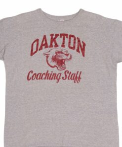 VINTAGE CHAMPION OAKTON TEE SHIRT EARLY 1980S SIZE XL MADE IN USA 1